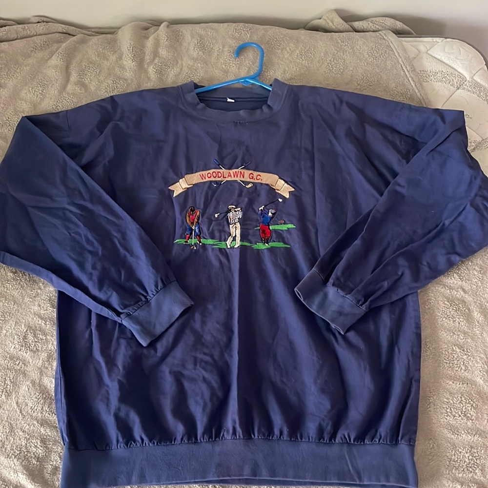 Long sleeve Golf Crew Neck